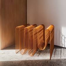 Curva Magazine Holder by AYTM