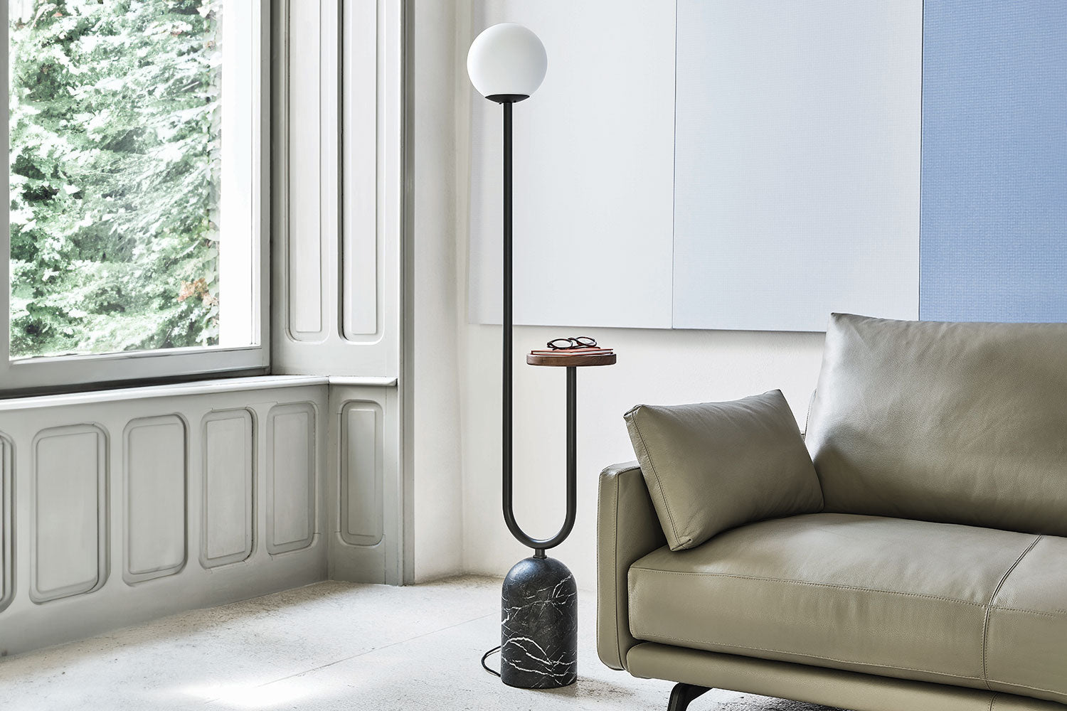 Ekero Totem Floor Lamp by Porada