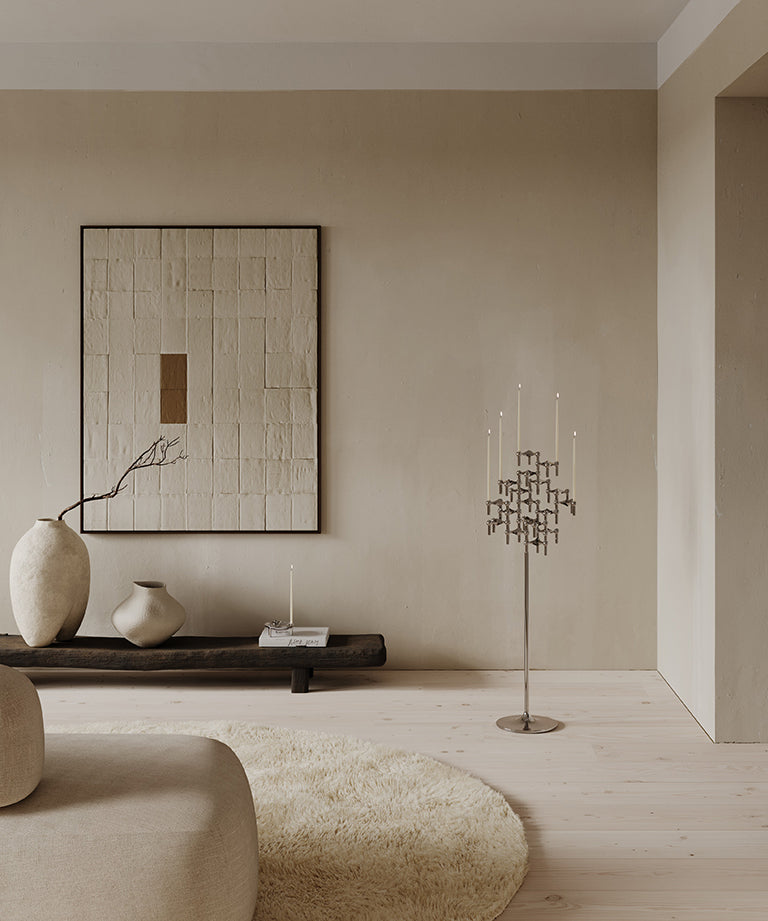 Candleholder Floor Stand by Stoff