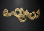 Genesis Floating Knit Double Linear Sculpture by Terzani