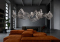 Genesis Floating Knit Double Linear Sculpture by Terzani