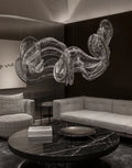 Genesis Floating Knit Linear Sculpture by Terzani