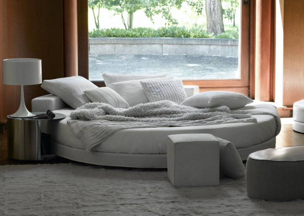 Glamour Round Bed by Ivano Redaelli
