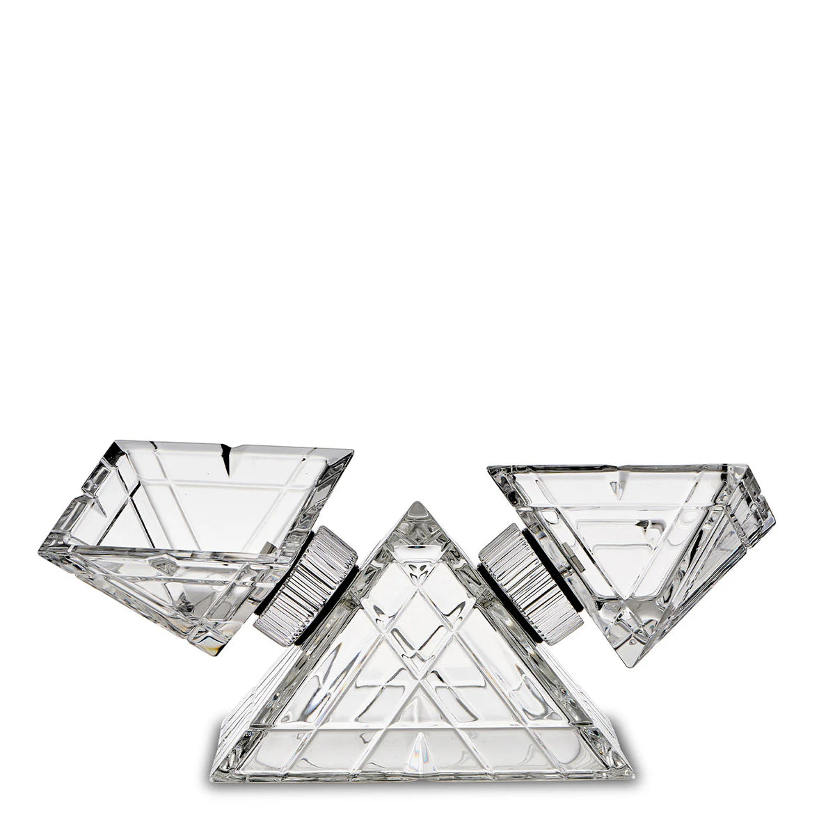 Pyramidion Crystal Centerpiece by Mario Cioni
