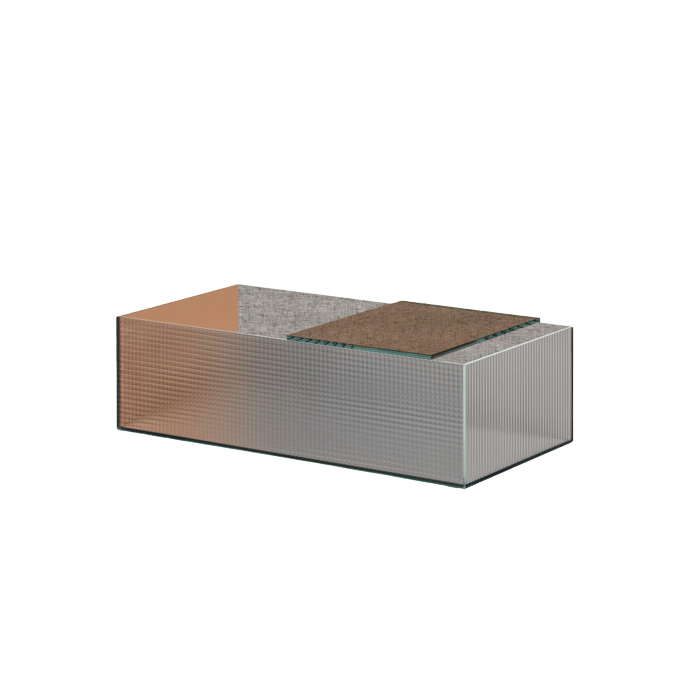 Tavolino Sprectrum by Glass Italia
