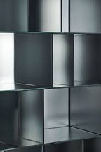 Obliquo Bookshelf by Glass Italia