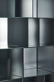 Obliquo Bookshelf by Glass Italia