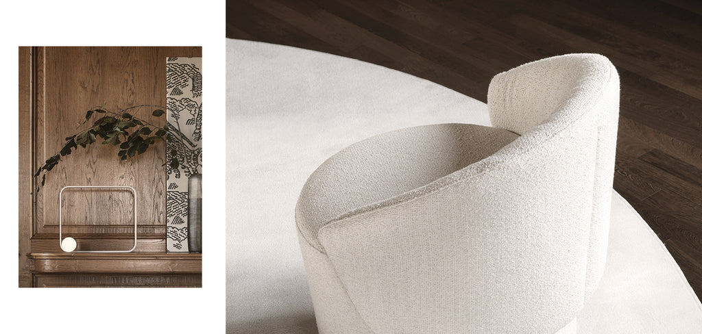 Madeleine Swivel Armchair by Nicoline