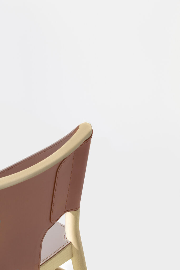 Marimba Stool Armchair by Billiani