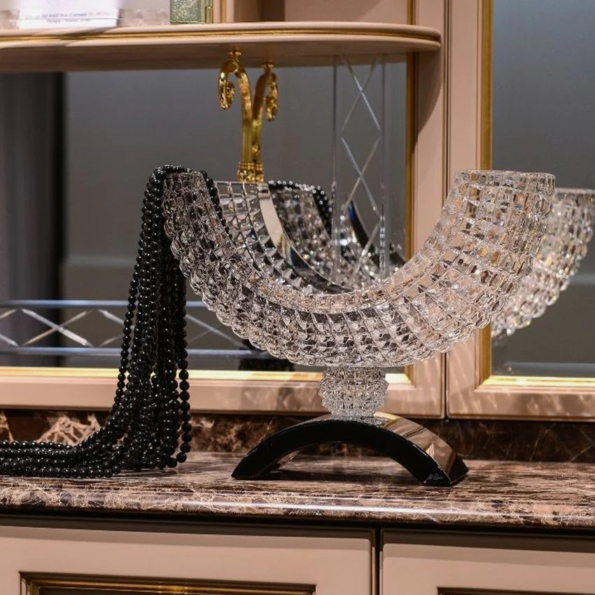 Luxé XXL Footed Bowl by Mario Cioni
