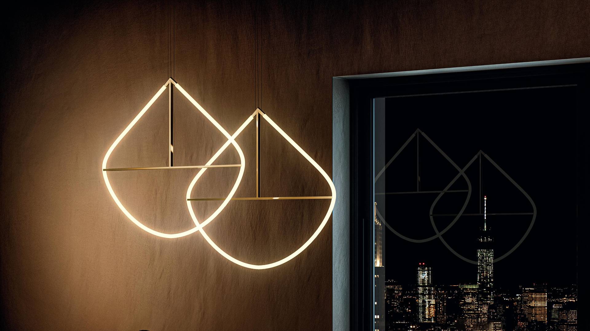 Chic by LAGO Design - Luxurious Brass Pendant Lighting