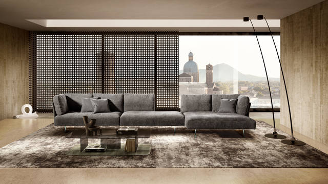 Air Soft Slim Sofa by LAGO