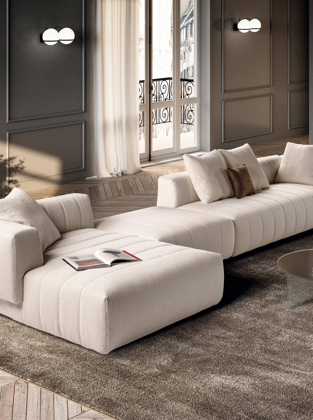 Hero Sectional Sofa by Lago