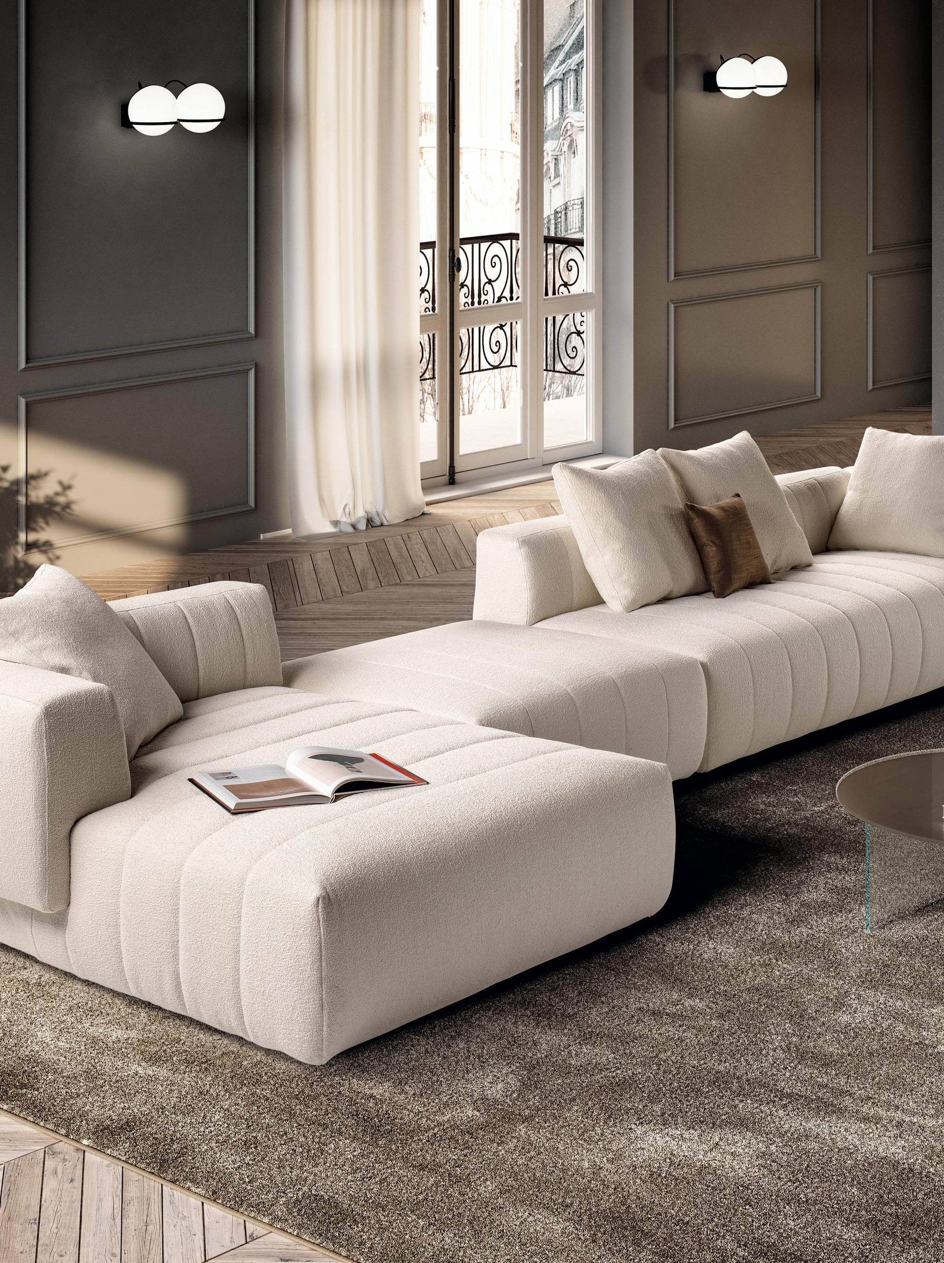 Hero Sectional Sofa by Lago