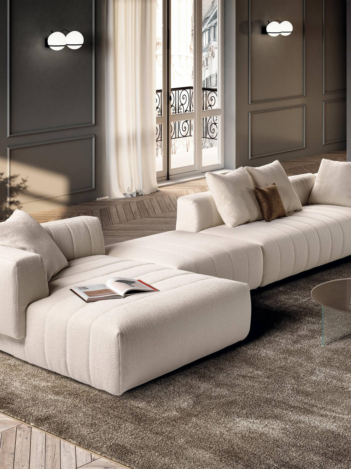 Hero Sectional Sofa by Lago