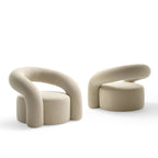 Nora Padded Armchair by Mogg