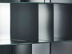Obliquo Bookshelf by Glass Italia