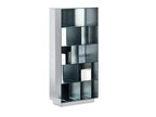 Obliquo Bookshelf by Glass Italia