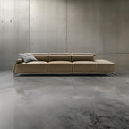 Canaletto Italian Leather Sofa by Nicoline Italia