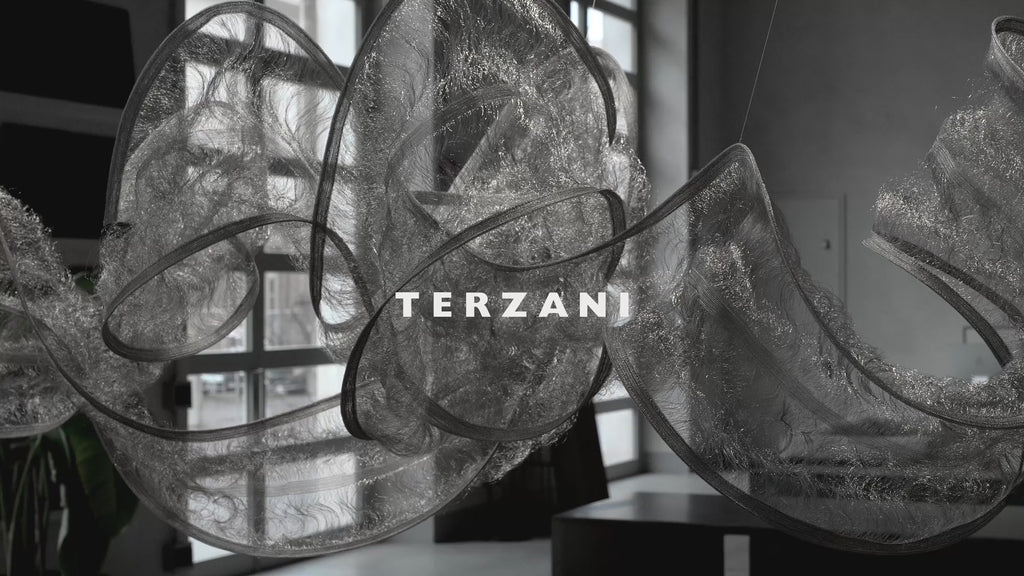 Genesis Floating Knit Vertical Sculpture by Terzani