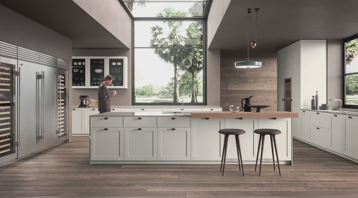 Quadra 70 Kitchen by Pedini