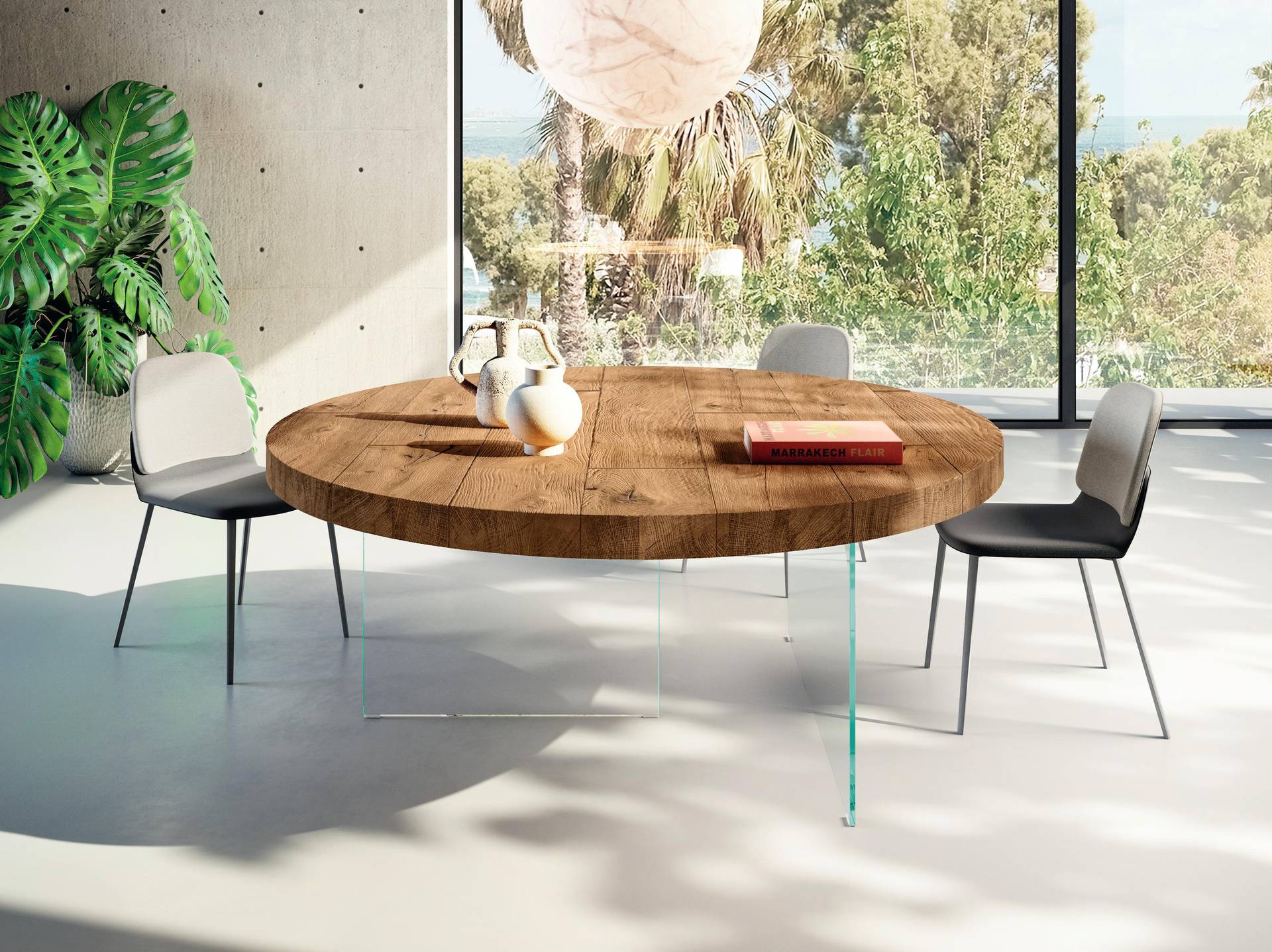 Air Round Table by LAGO - Luxury Dining Table