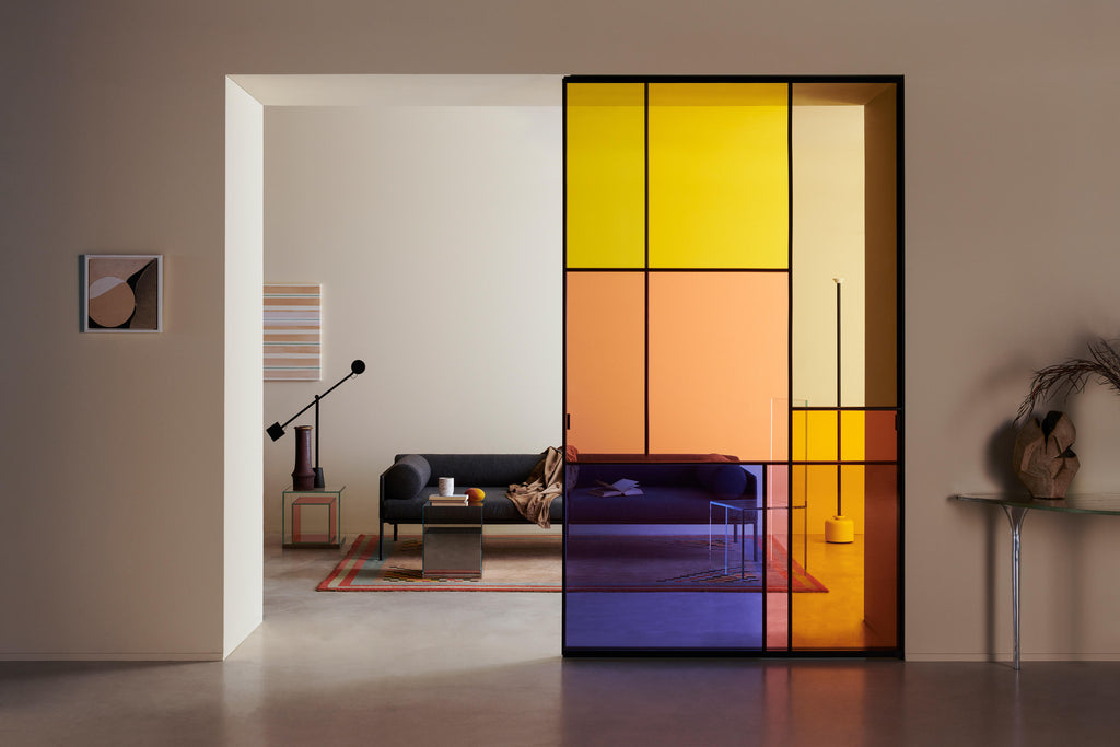 Sherazade Patchwork Sliding Door by Glas Italia