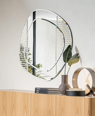 Sirmiore Wall Mirror Wall by Riflessi