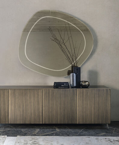 Sirmiore Wall Mirror Wall by Riflessi