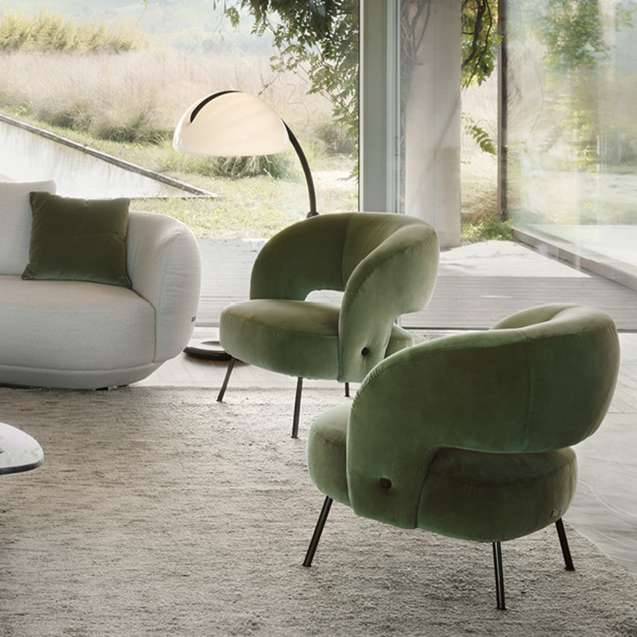 Soufflé Armchair by Nicoline