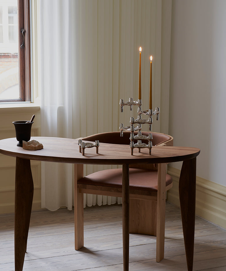 BMF Candleholder Chrome by Stoff