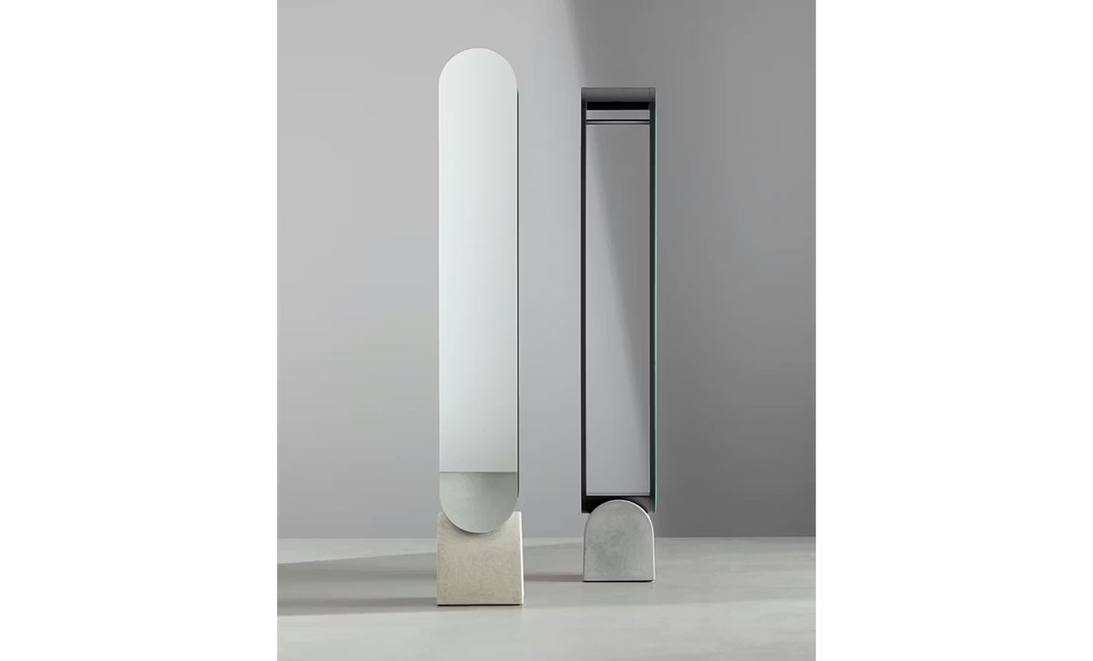 Vague Mirror & Clothes Hanger by Bonaldo