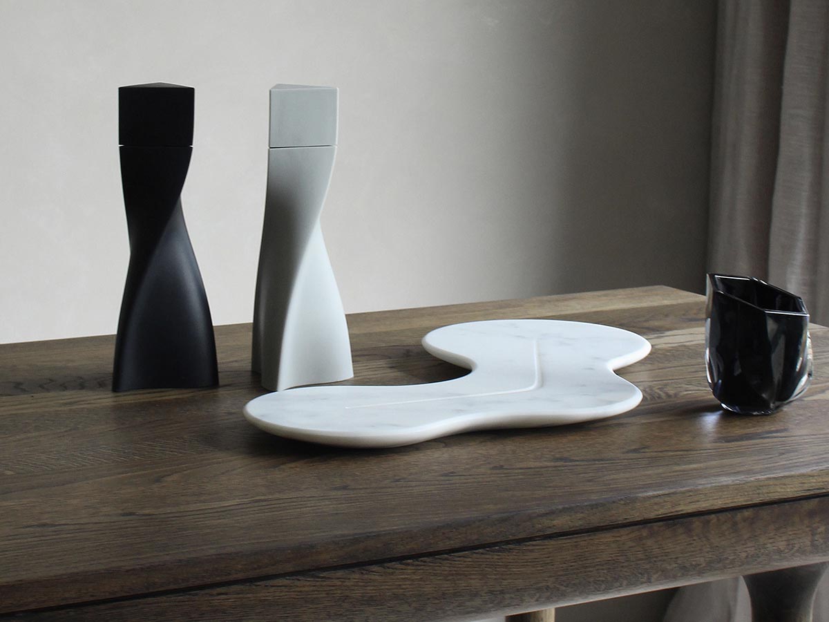 Marble Cell Tableware Object by Zaha Hadid